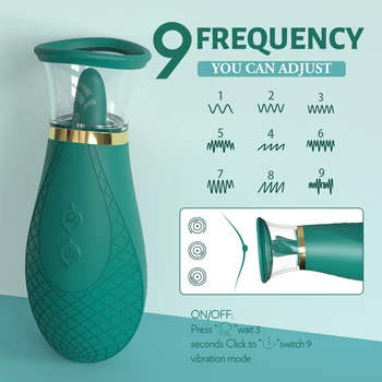 G Spot Clit Vibrators Clitoral Massager Toys For Sex Nipple Suckers Licking Clitoris Sucker Vibrator Stimulation Adult Toys 2