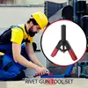 Rivet Tool Heavy Duty Riveter With 40Pcs Nylon Blind Rivets Automotive Riveting Tool Rivet Nut Tool Riveter Tool For Metal Wood 3