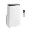 Portable Air Conditioner 14000 BTU AC Unit Remote Control Dehumidifier 600 sq.ft Room Cooling 3-in-1 Operation LCD Display Easy 1