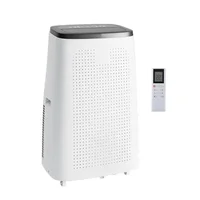 Portable Air Conditioner 14000 BTU AC Unit Remote Control Dehumidifier 600 sq.ft Room Cooling 3-in-1 Operation LCD Display Easy 1