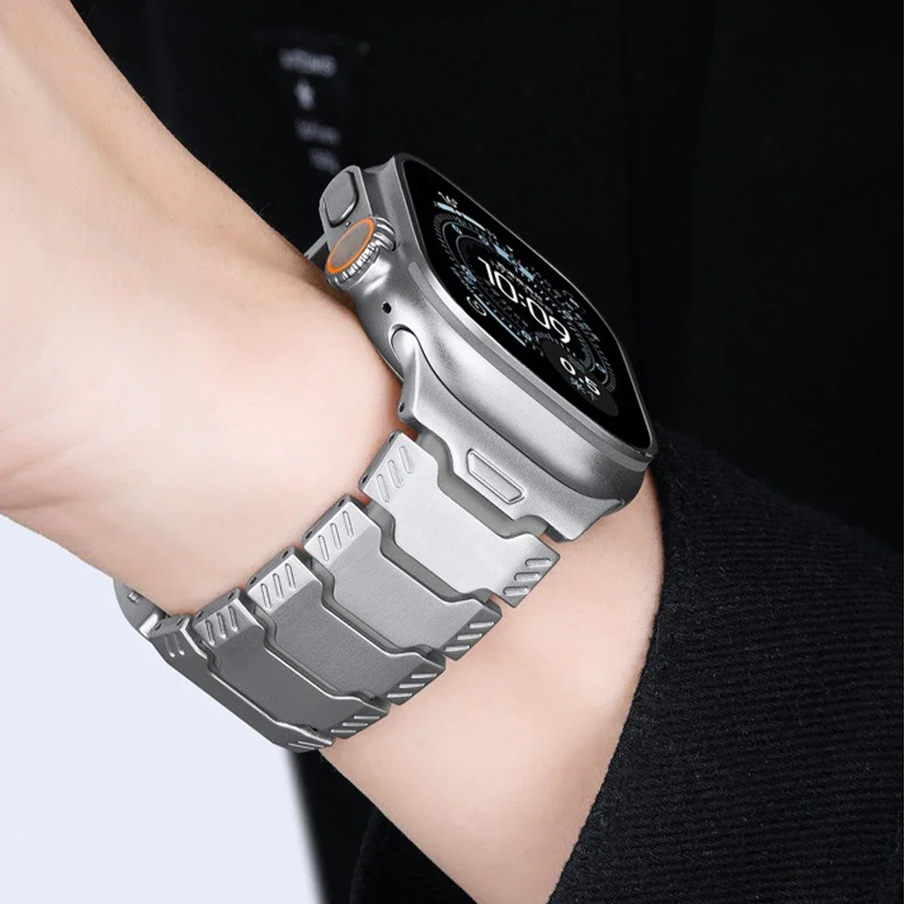 Luxury Titanium & Silicone Magnetic Band