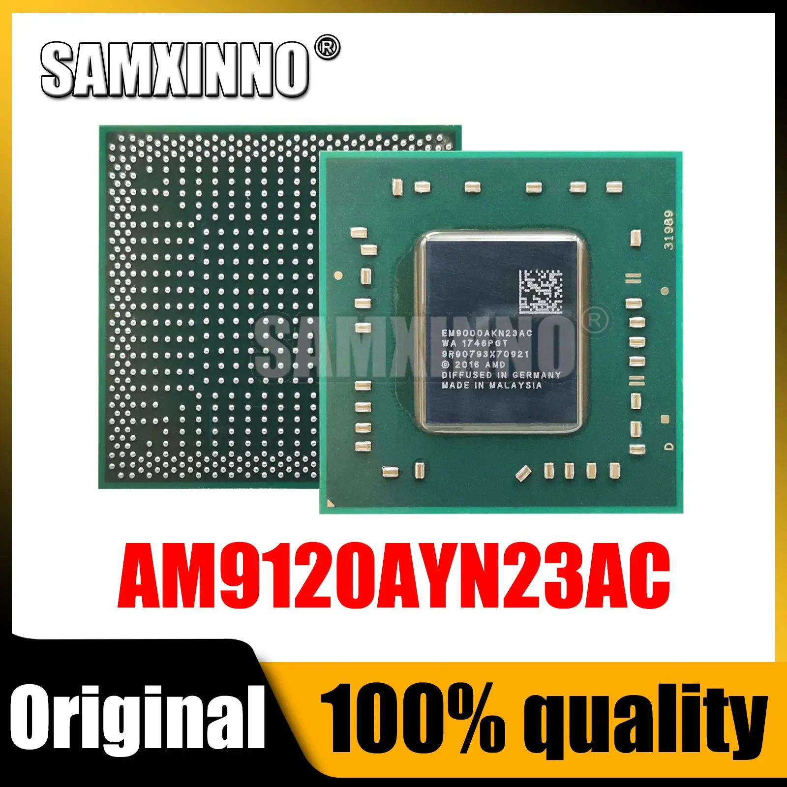 

100% test very good product AM9120AYN23AC bga chip reball with balls IC chips