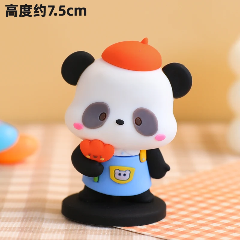 Statue Deco,Figurines D'animaux Mignons Mini Panda,jouets Pour Maison