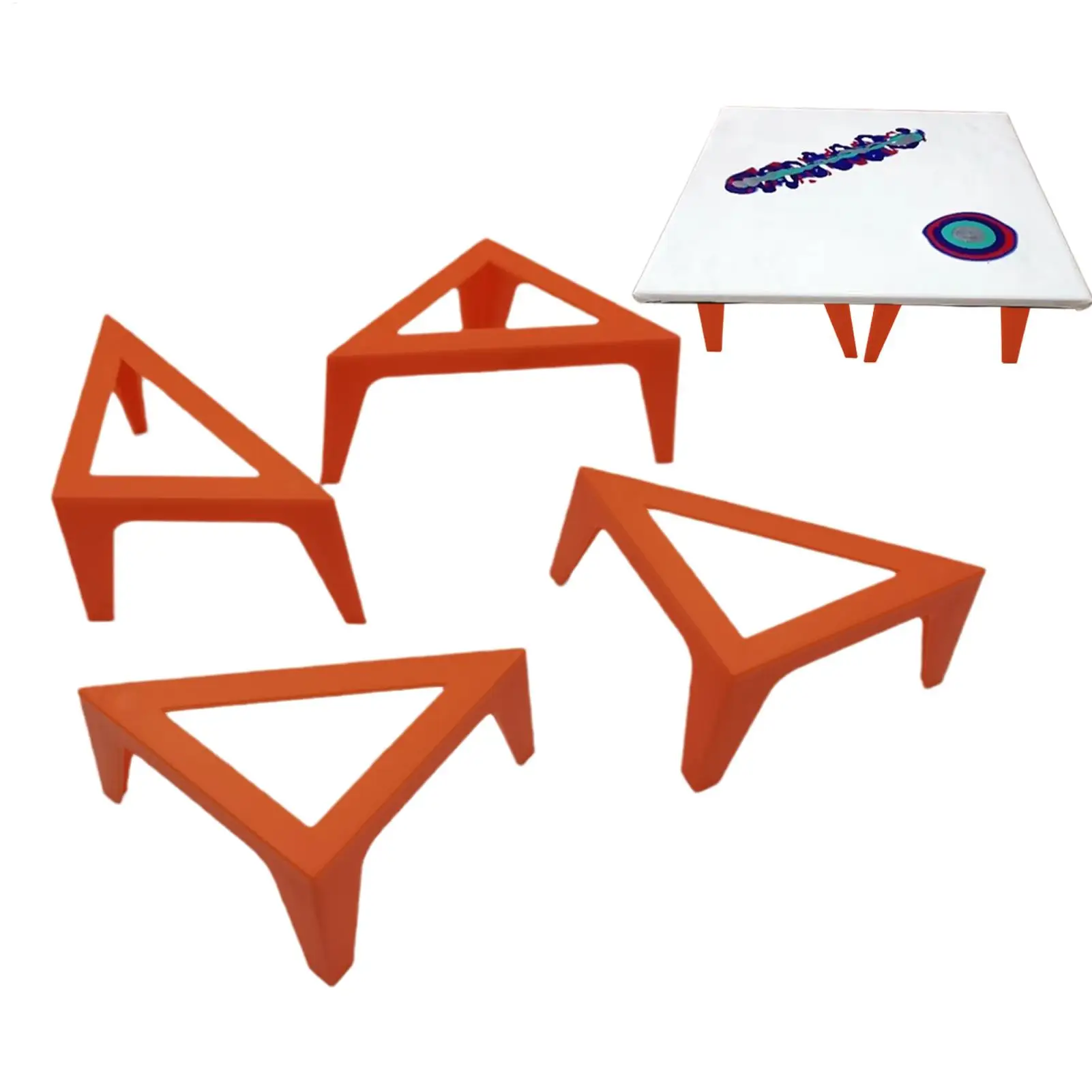 Paint Stands For Canvases Mini Pouring Canvas Support Risers Pouring Paint Support Stands For Cabinet Doors Blinds Furniture