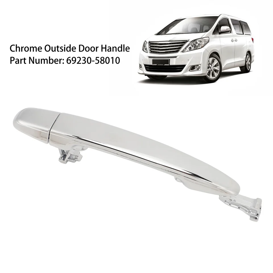 Exterior Rear Door Handle Easy Install Sturdy 69230-58010