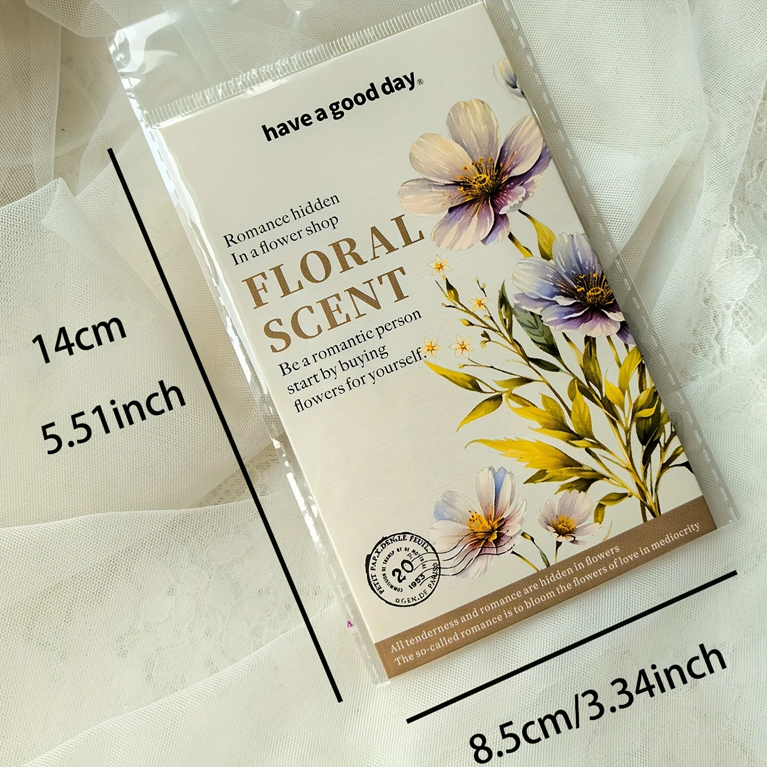 20 sheets Aesthetic Colorful Flower Sticker Pack Fresh Plant Hand School Account DIY Material Decorative Stationery Stickers