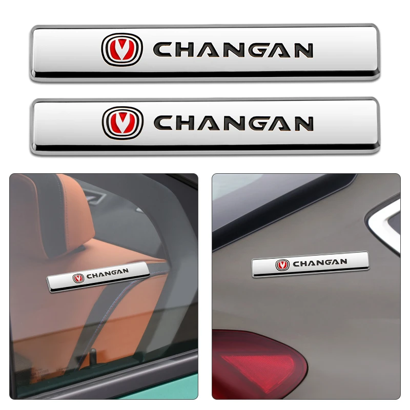 Car Emblem Styling Metal Sticker Auto Badge Body Side Fender Trunk Decals For Changan CS75 CS35