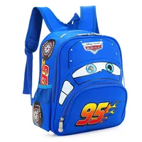 Disney  car children's bag kindergarten  boy safety backpack primary school students 3-6 years old 3