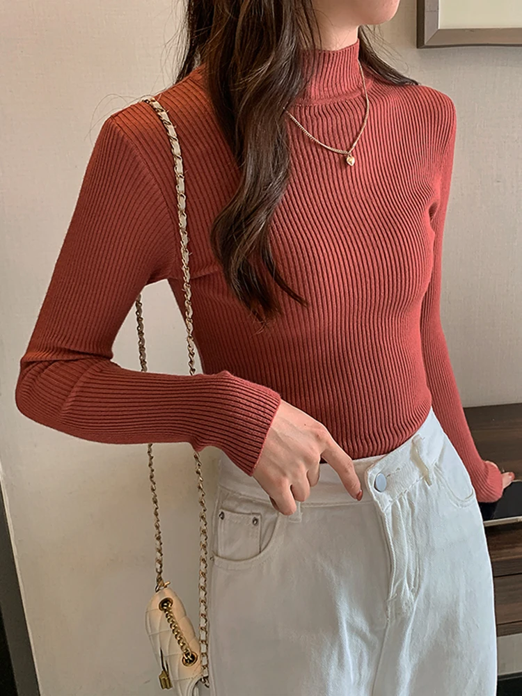 2026 Dames Truien Winter Herfst Casual Losse Lange Mouw Gebreide Trui Tops