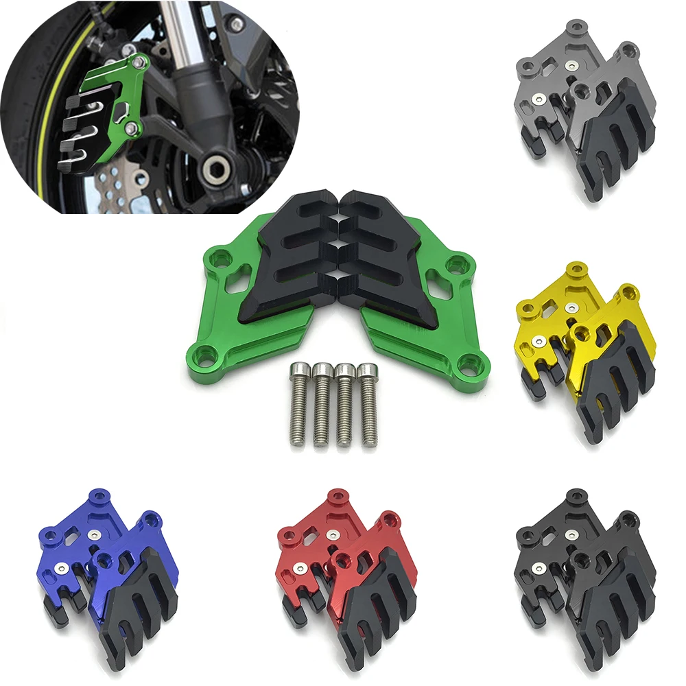 Motorcycle Accessories Front Brake Disc Caliper Brake Caliper Guard Protector Cover For Kawasaki Z900 Z 900 2017-2019 2020 2021
