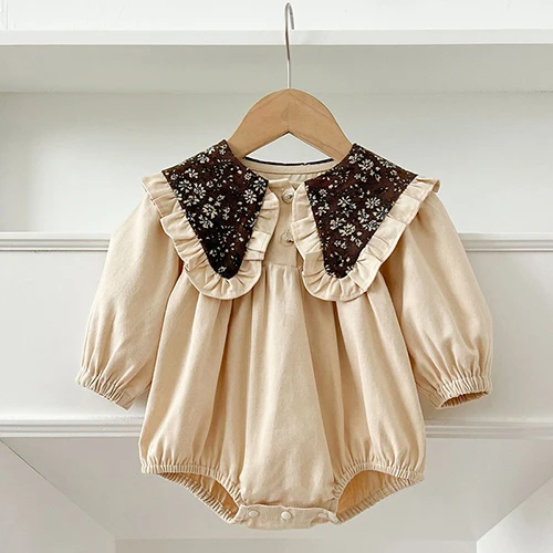 A8009 Apricot Romper