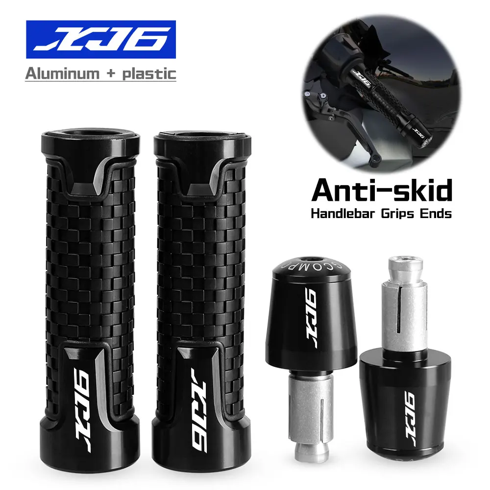 

FOR YAMAHA XJ6 XJ-6 2010-2016 XJ6ABS XJ6DIVERSION XJ 6N CNC Hndlebar Grips Ends Weight handle bar grip end Anti Vibration Silder