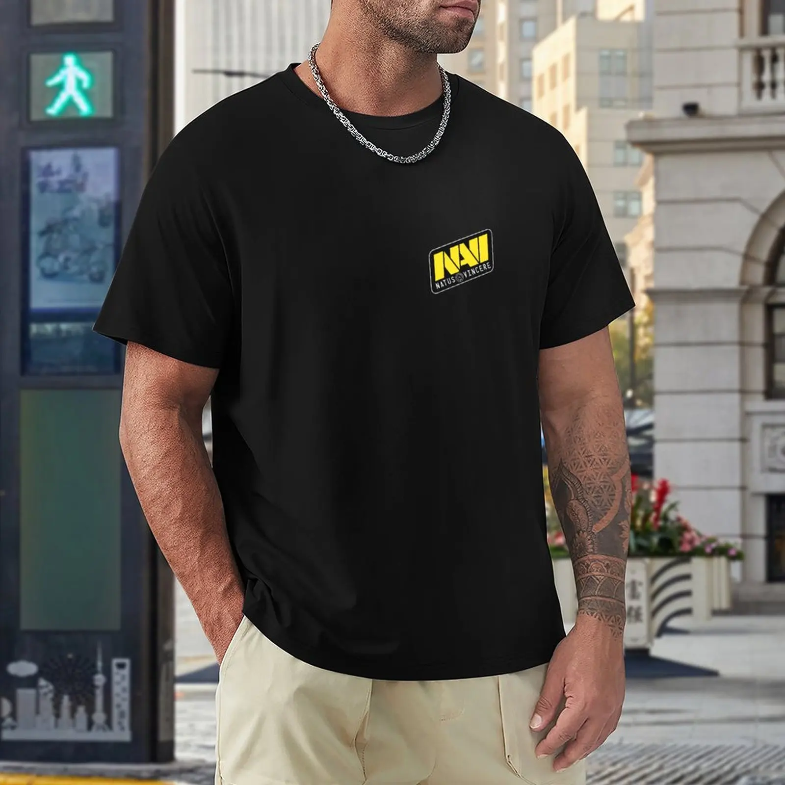 Футболка Natus Vincere, короткая футболка, кавайная одежда, мужские футболки чемпиона (art.: 3920c19a33957) - 3920c19a33957