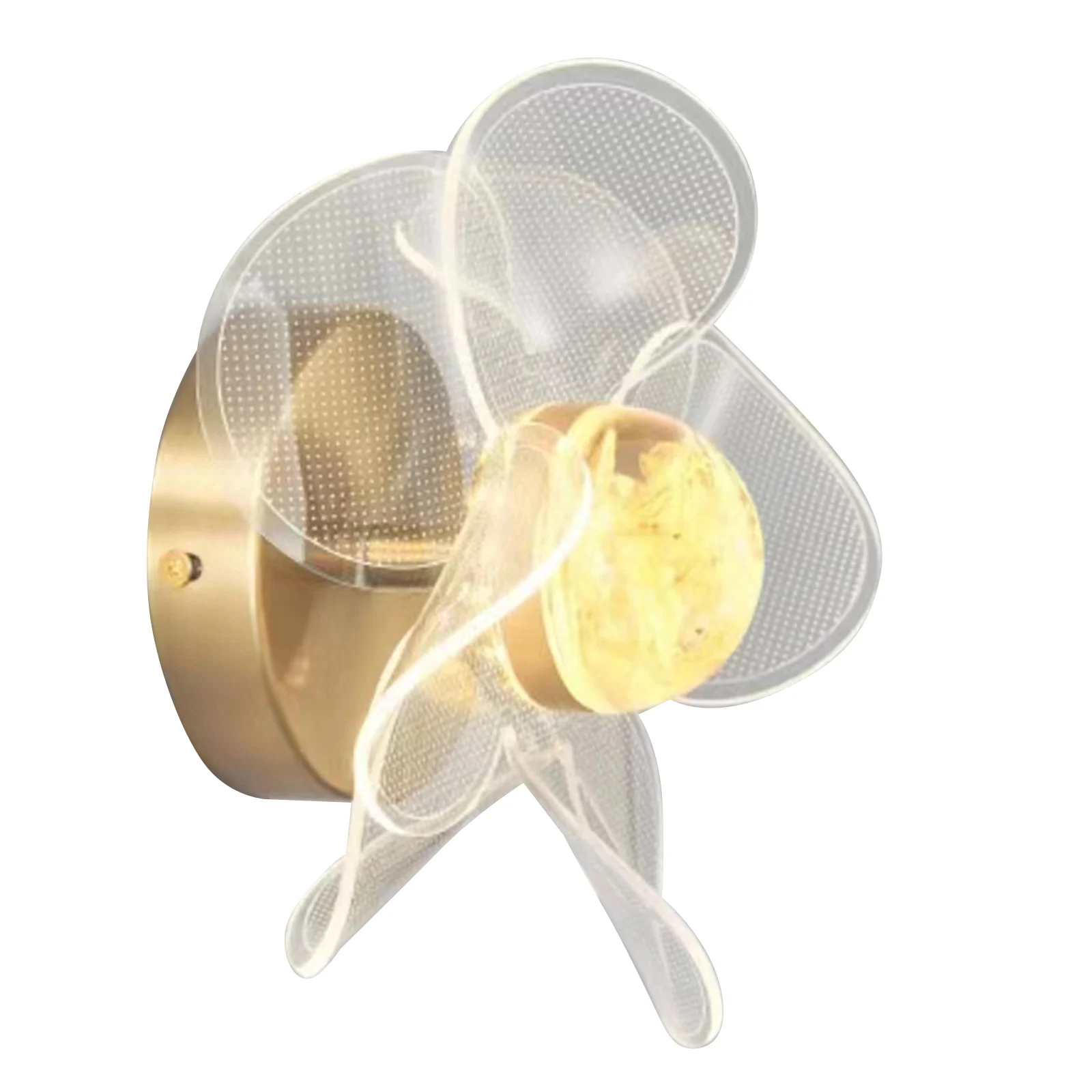 Vintage Wall Sconces Flower Wall Lamp Home Interior Light for Living Room Bedroom Hallway Light Flower Corridor