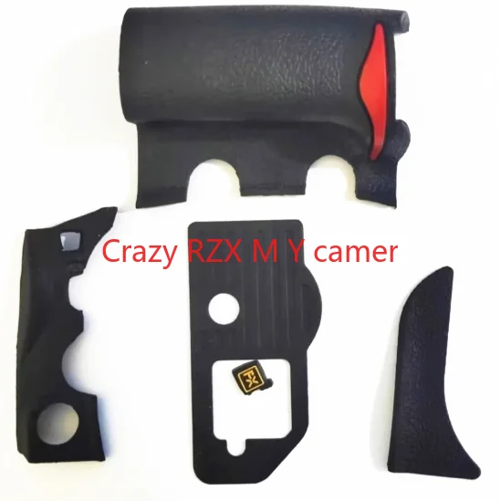 

NEW For Nikon D700 Body Rubber (set of 4 pcs ) Grip Bottom Rear Thumb Side FX Rubber Repair Spare Replace Part