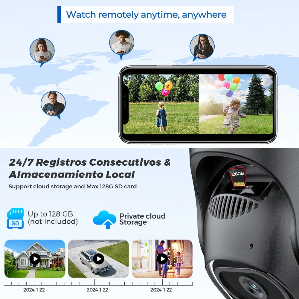 ߿  ī޶,  ũ,  ȣ, ߰ ð, 8X  , 3 , 9MP 5K HD PTZ  ī޶