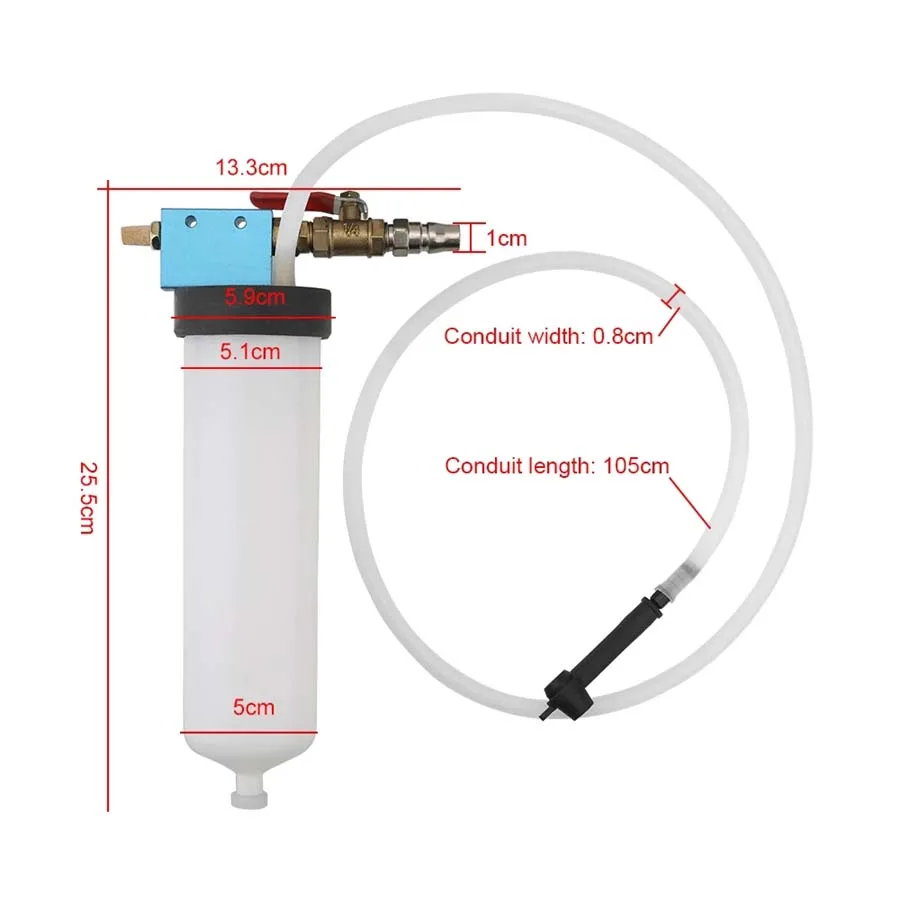 1PC Oil Pump Oil Bleeder Empty Exchange Drain Kit Universal Car Brake Fluid Change Tool Hydraulic Clutch