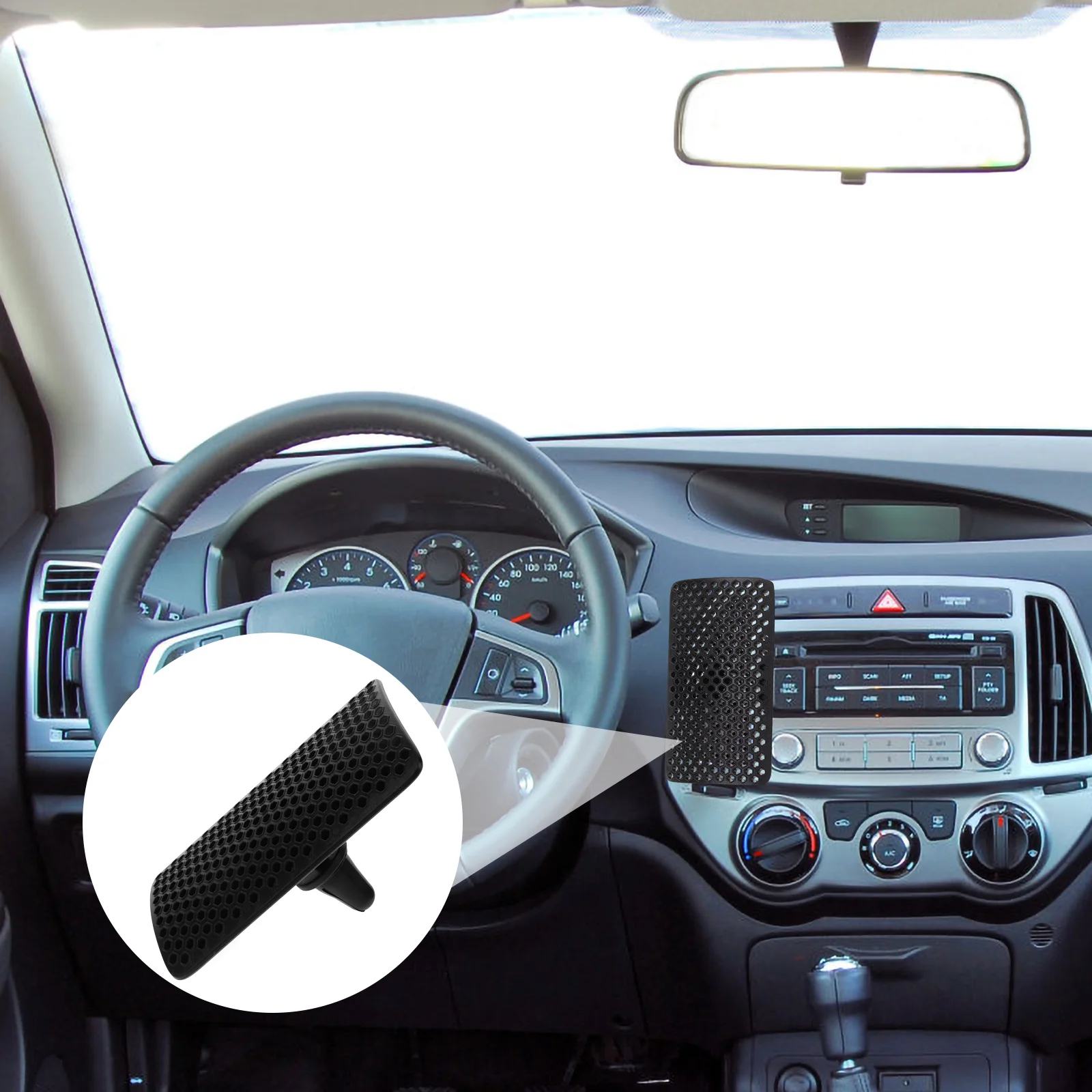 4 PCS Car Air Conditioning Visor Ac Wind Conditioner Deflector Vent Guide Anti-blow Plastic Infant Miss Baffle