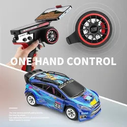 2.4G Remote Control Car 1:28 Electric Four -Wheel Drive Alloy Chassis with Light Remote Control Drift Car Mold Toys