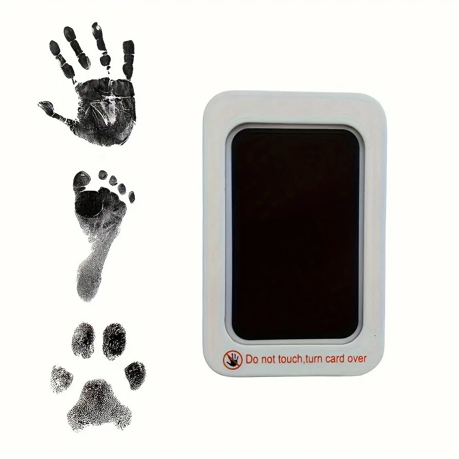 Pet Paw Print Kit Comes with 1 Ink Cartridges and 2 Imprint Cards Halloween Baby Footprints Thanksgiving Christmas Gifts and Other Holiday Gifts pet paw print kit