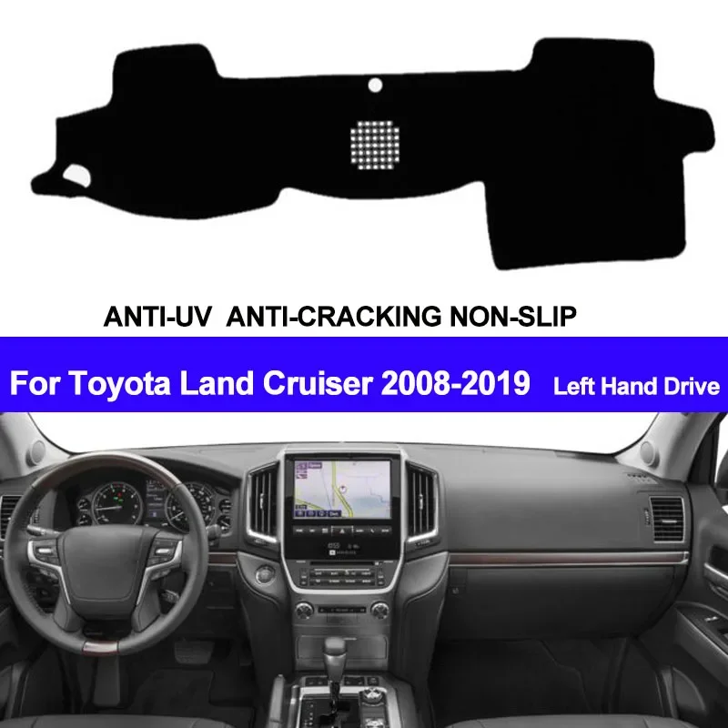 Toyota Land Cruiser J200 용 TAIJS 자동차 대시 보드 커버 20..