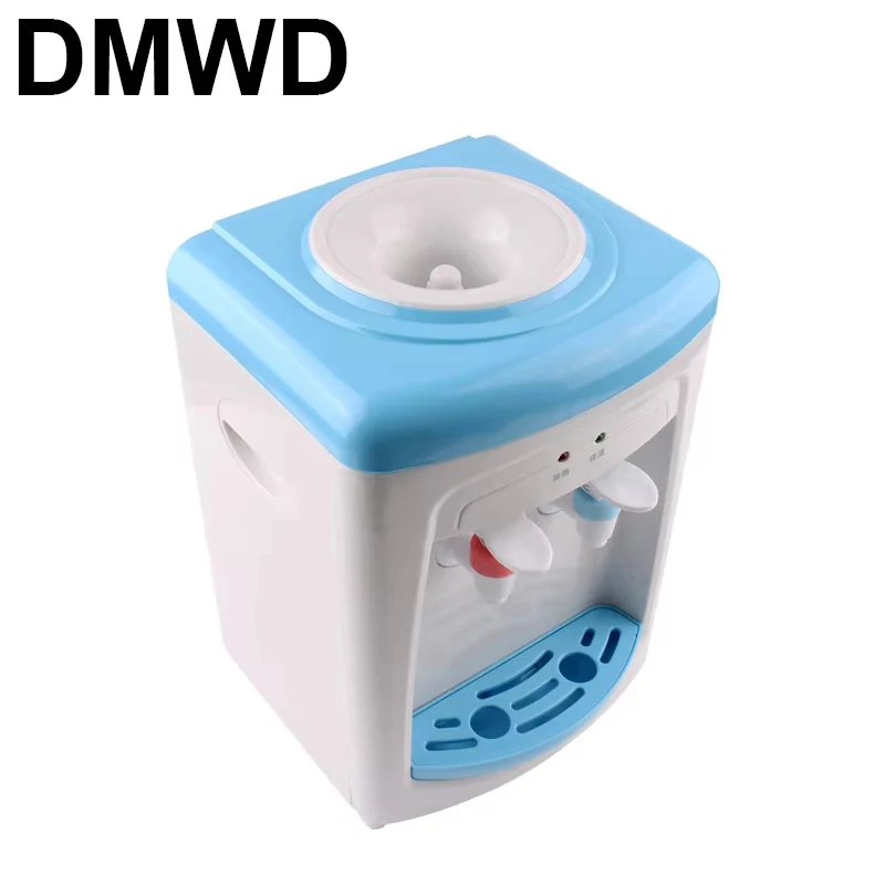 DMWD 미니 전기 워터 디스펜서 4L 버킷 데스크탑 온수기 인스턴트 난방 식수대 일정한 온도