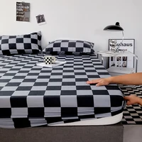 1pc Bed Cover Single Size Fitted Sheet Double Bedspread for Home Bedsheet 90/120/150/180/200 Bed Linen Sabana (No Pillowcase) 2