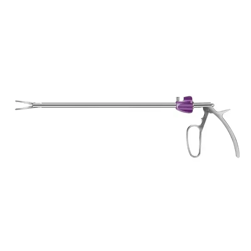 

Laparoscopy hemolok hem-o-lok Clip applier surgical instrument laproscopic purple polymer applicator