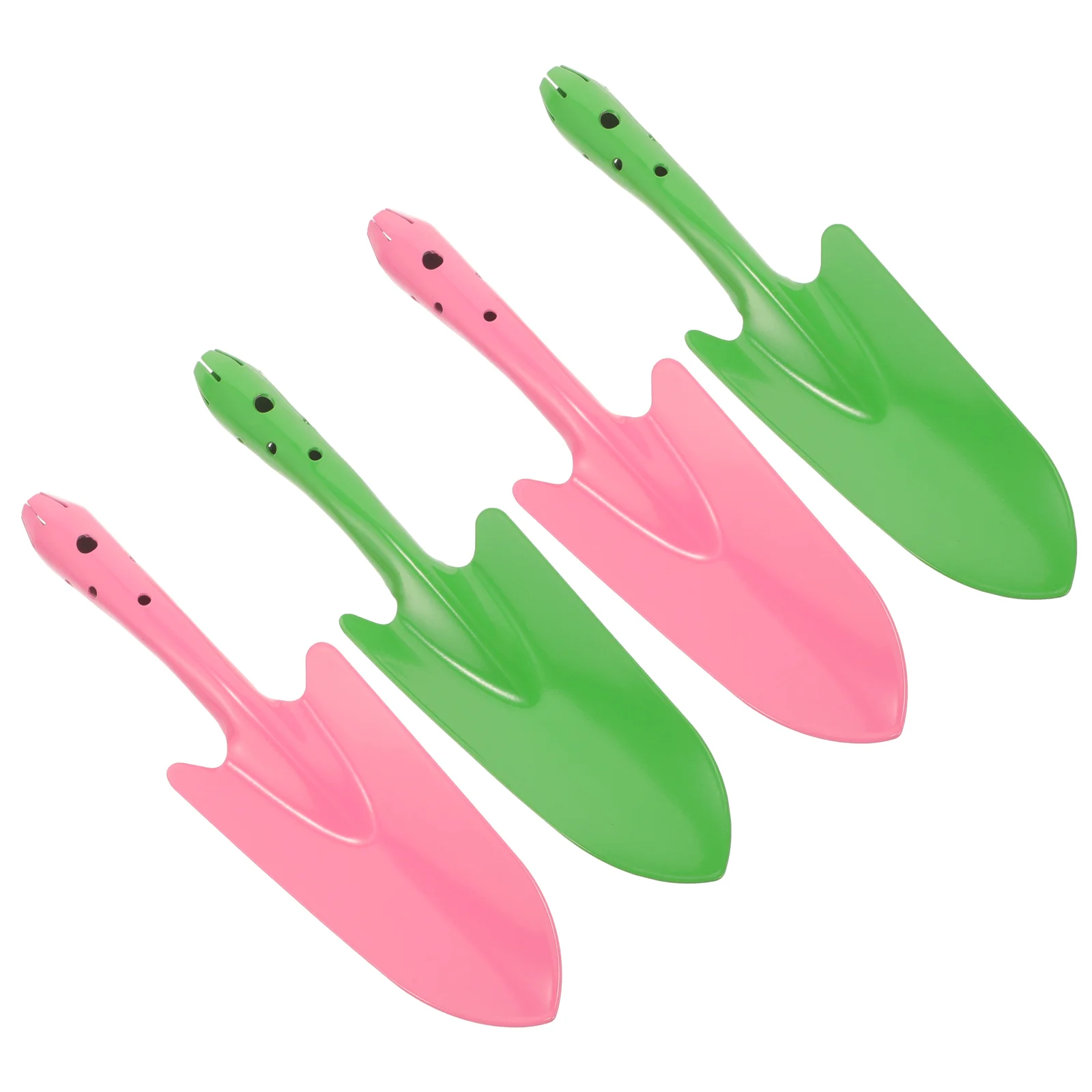 4 Pcs Mini Garden Trowel Shovels for Digging Iron Handle Planting Tools Gardening Small