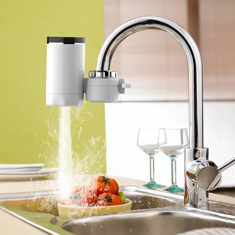 3000W Kitchen Electric Water Heater Tap Instant Hot Water Faucet Heater  Cold Heating Faucet Tankless Instantaneous Water Heater - AliExpress