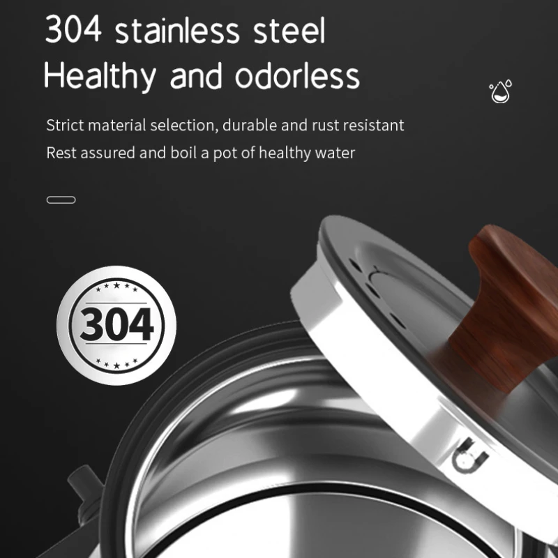 Electric Kettle 1200W Intelligent Constant Temperature Hand Brewed Coffee Pot Gooseneck Pot Used for Brewing Milk Powder