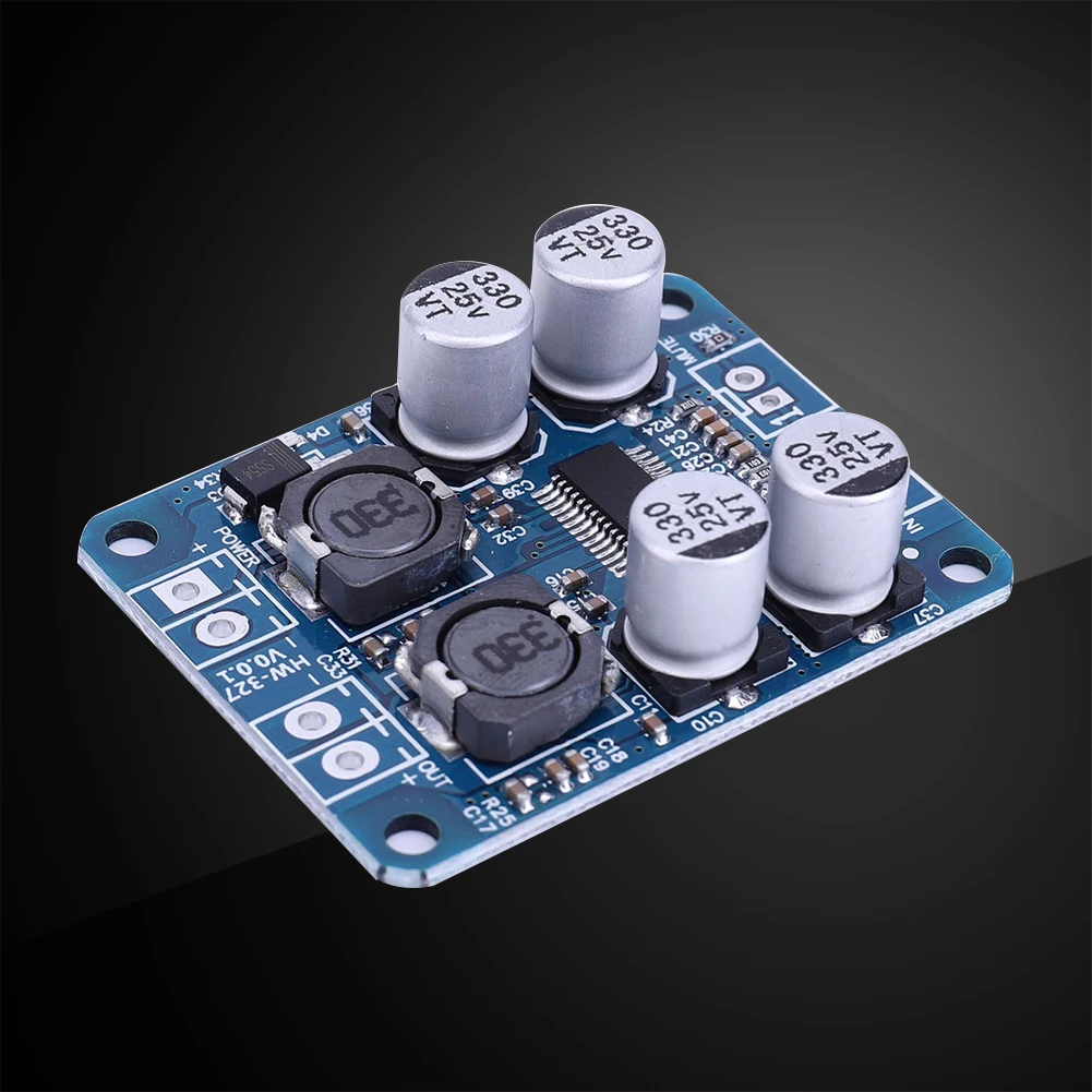 Mono Channel Mini Power Amplify Circuit TPA3118 PBTL Digital Audio Amplifier Board 1x60W DC8-24V for 4-8 Ohms Speaker