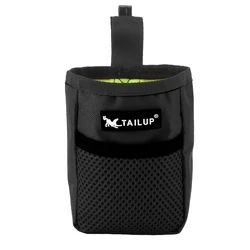 Pet Training Waist Pouch: Outdoor Dog Treat Bag for Snacks and Obedience Training (Black)