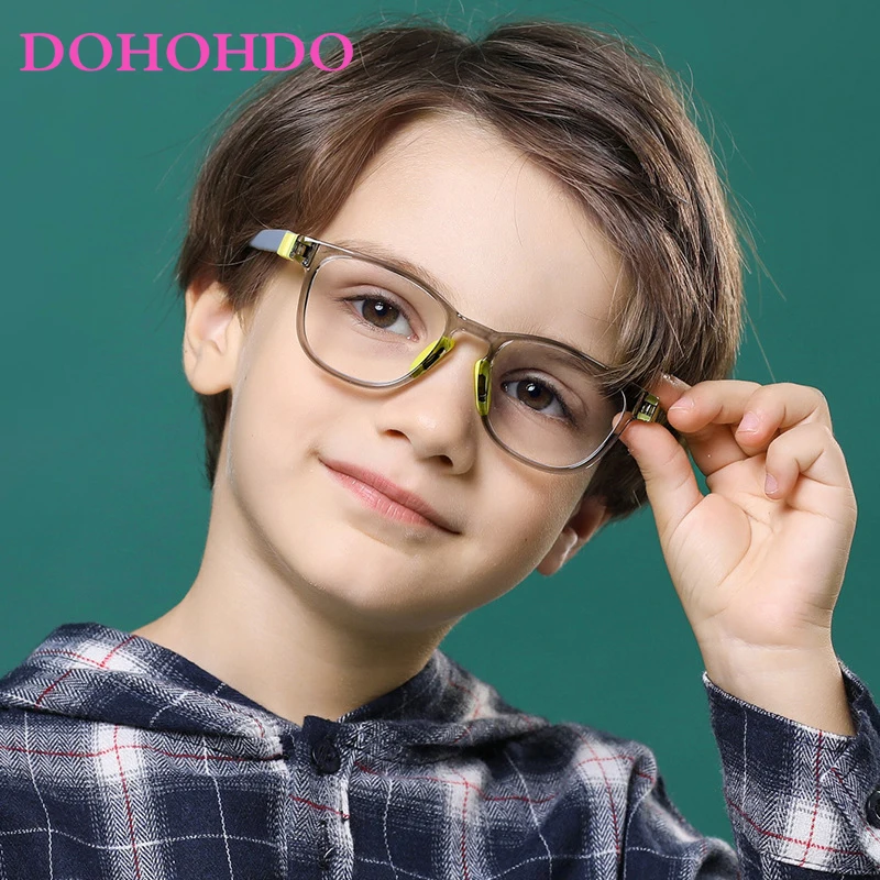 Kids Blue Light Glasses Without Graduation Child Clear Computer Spectacles Zero Prescription Medical Glasses Frames blue light blocking glasses,optical glasses frame