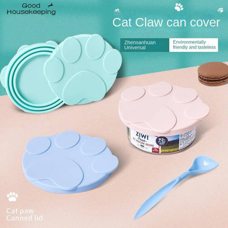3 Universal-Silikondeckel Für Tierfutterdosen | Passend Für Standardgrößen (85g, 155g, 340g) | Spülmaschinenfest