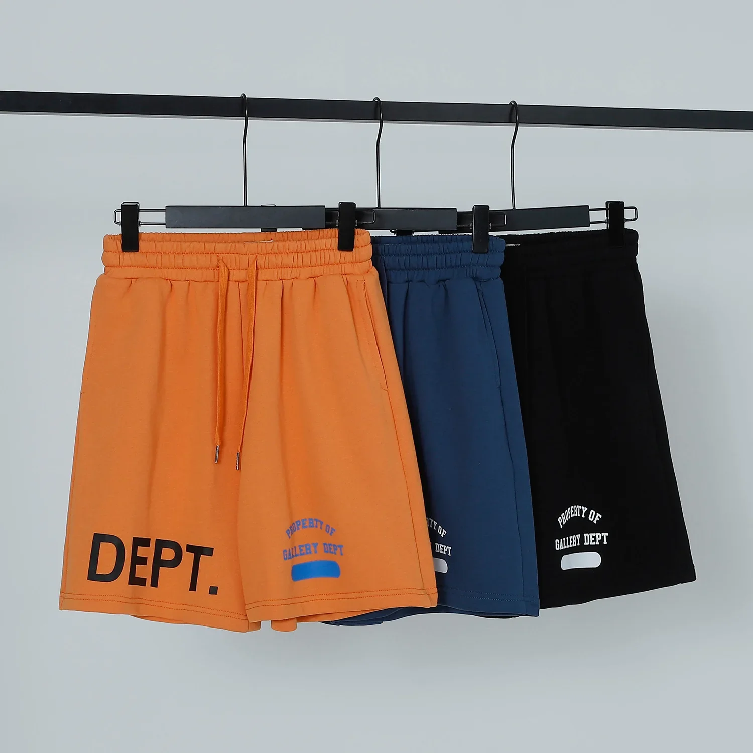 

New 2024 Gallery Dept Tide Men Summer Fashion Brand Shorts Woman Cotton Boardshorts Sports Short Pants