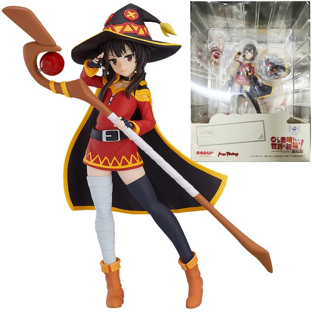 Max Factory Kono Subarashii Sekai ni Shukufuku o!, Figura de ação Megumin  Chomusuke pré-venda, Estátua Anime, Modelo de coleção - AliExpress