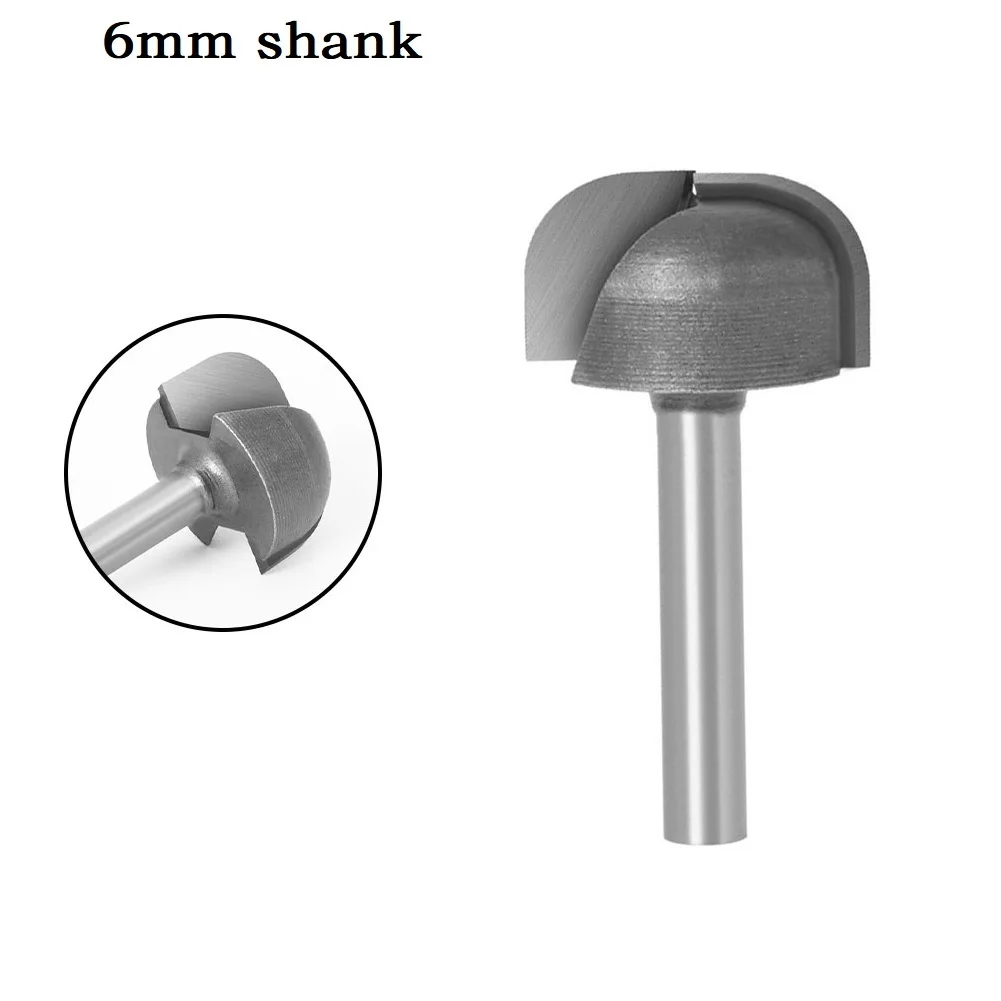 

Handheld Trimming Machine Router Bit Wood Carving Bowl Wood Cutting High Efficiency Shank Milling Cutter Brand New