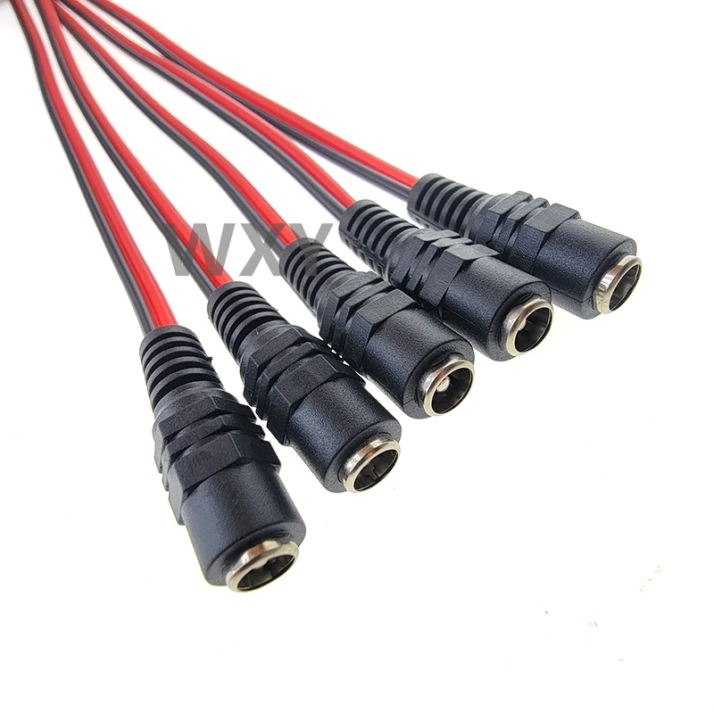 de cctv conector extensao da cauda plugue 02