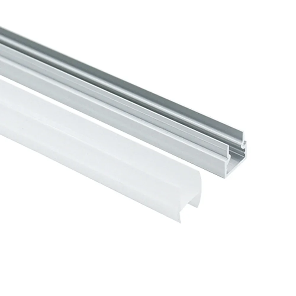 0.5m/1m LED Aluminum Linear Light For Cabinet Bar Foyer Interlayer Showroom Aluminum Profile With 8mm/10mm Glass Shelf Light
