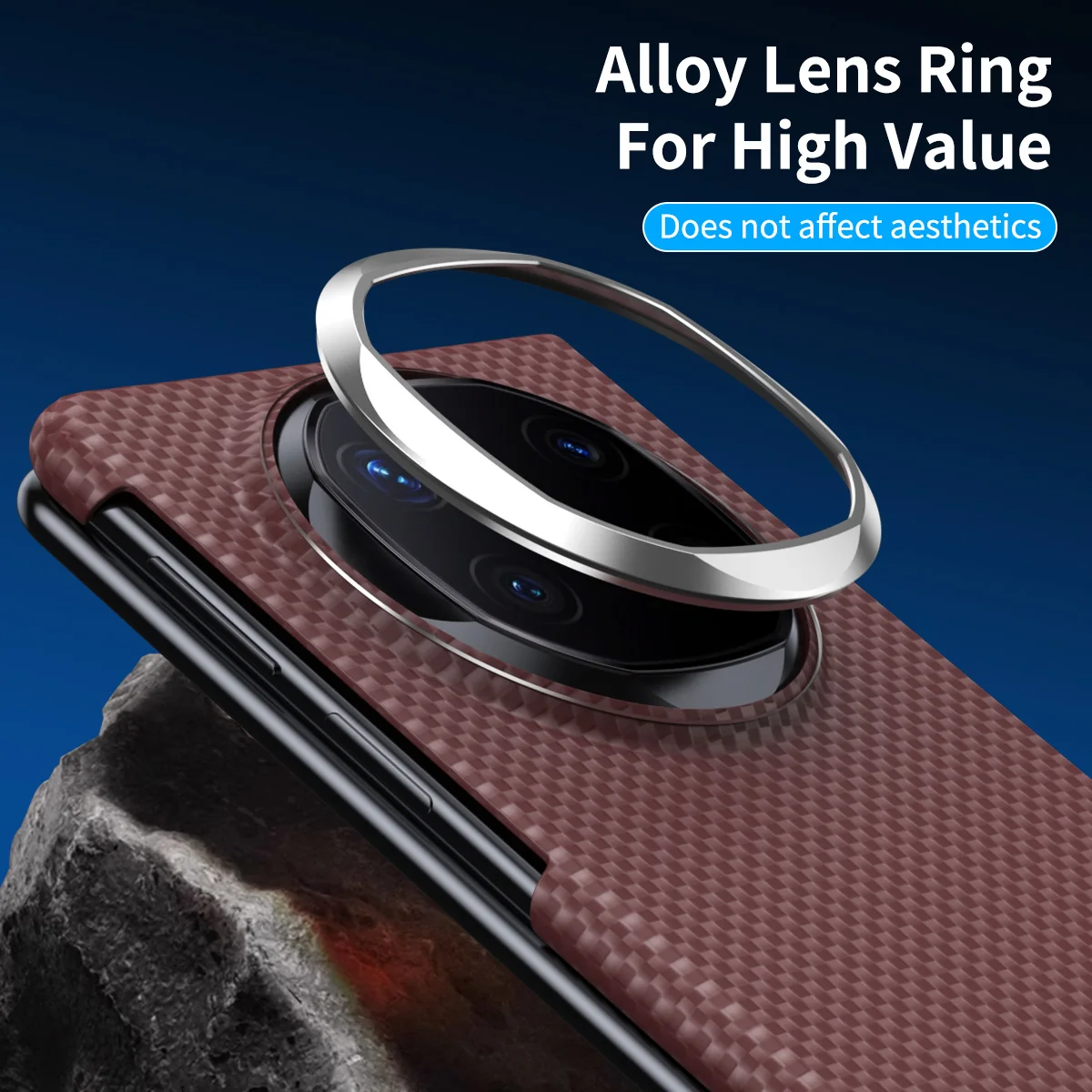 Premium Carbon Fiber Texture Matte MagSafe Case - Shockproof & Skin-Friendly