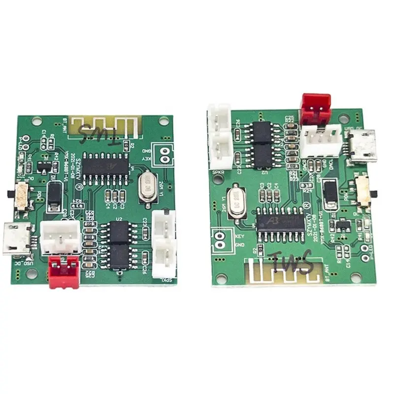 BT5.2 TWS 무선 모듈 전력 증폭기 PCBA 모듈 2 X 5W 오디오 플레이어 보드