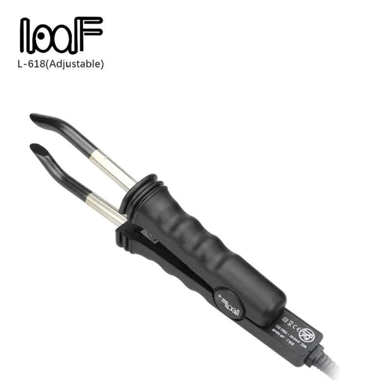 Hair Extensions Fusion Perm Heated Hair Extensions Temperature Controlled Perm Temperature Controlled Iron Keratin Bonding Tool Hair Extension Tool