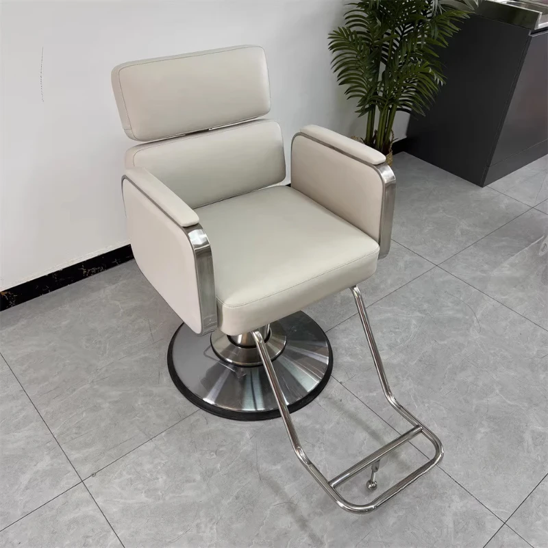 Hairdresser Cosmetology Barber Chairs High End Simplicity Eyelash Luxury Dressing Barber Chairs Cadeira Tattoo Furniture QF50BC