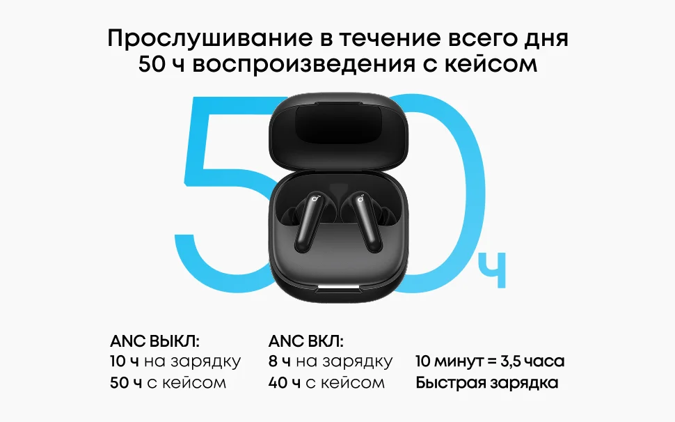 Soundcore P31i(D1202) wireless Bluetooth headphones, deep bass, lightweight and comfortable fit, long battery life