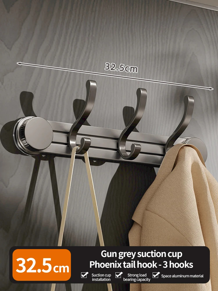 Powerful No-Drill Suction Cup Hook