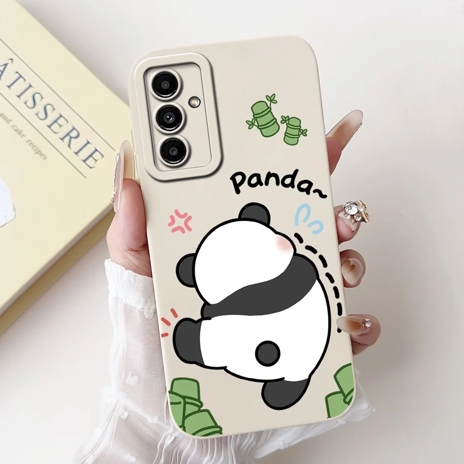 Cute Panda Rabbit Cartoon Soft Silicone Camera Protective Phone Case