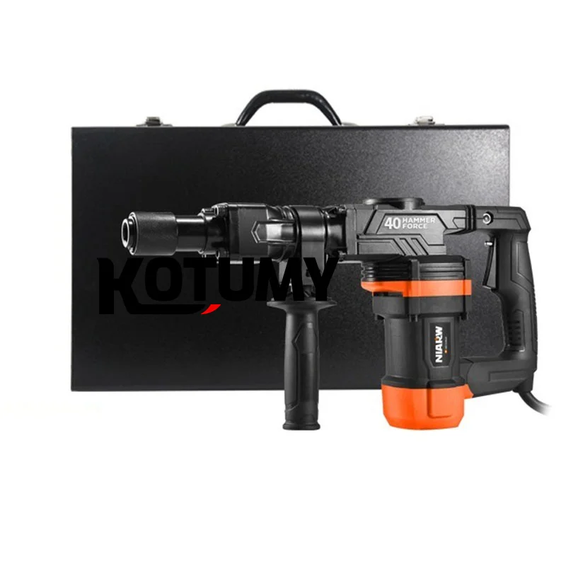 Industrial Grade Electric Hammer Percussion Drill Heavy Wall Demolition Crushing  Wall Insertion Trough Concrete Hammer 3