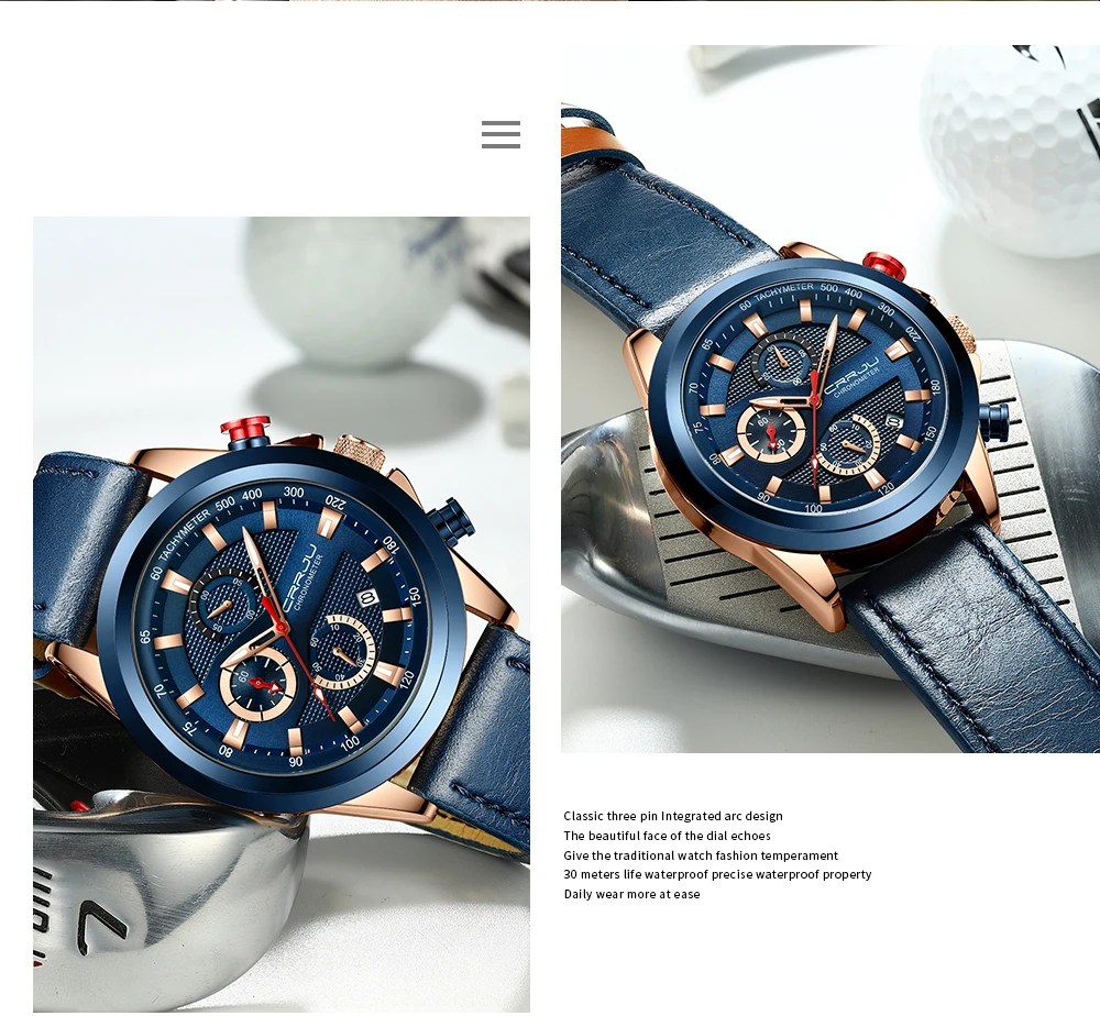 CRRJU 2282 Men Watch description image 4