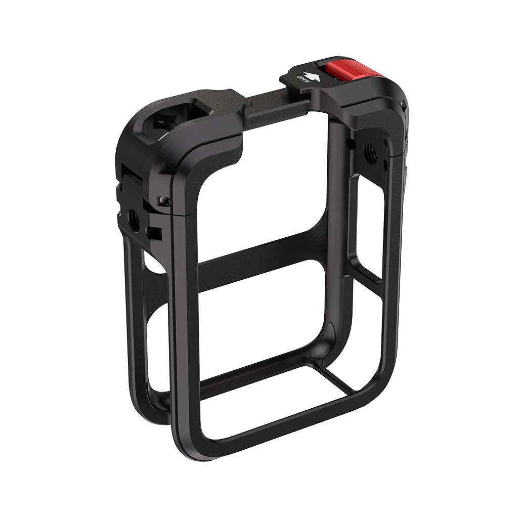 Für DJI OSMO360 Schnellverschluss-Metallrahmenkäfig mit Silikonobjektiv-Schutzhülle für Action-Kamera-Zubehör – Detail 8